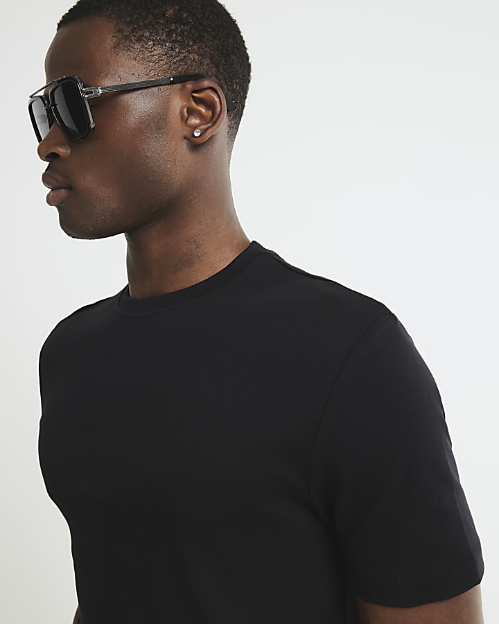 Black Slim Fit T-Shirt