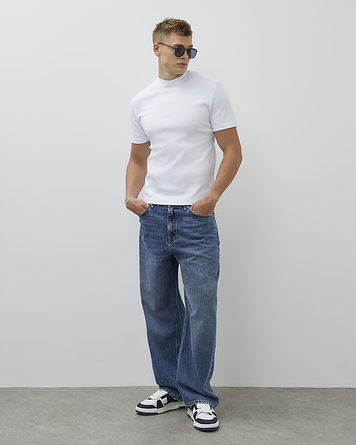 White Slim Fit T-Shirt