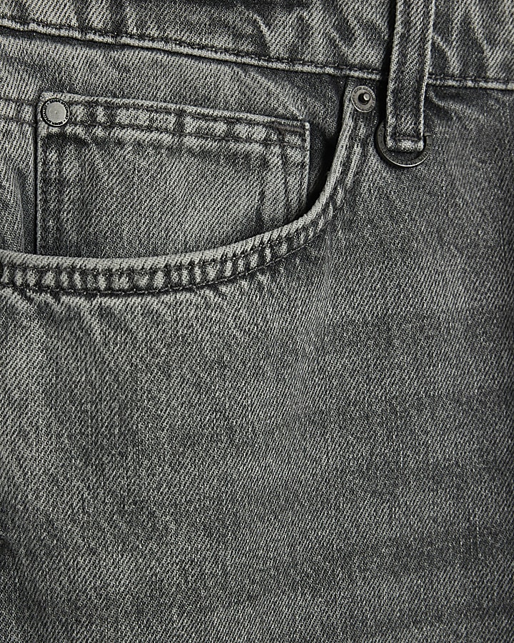 Grey Loose Fit Jeans