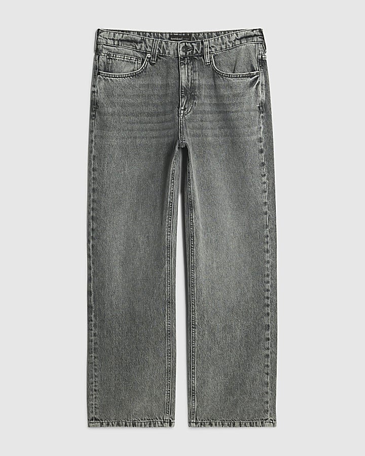 Grey Loose Fit Jeans