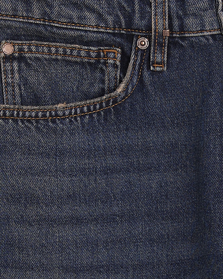 Blue Loose Fit Jeans