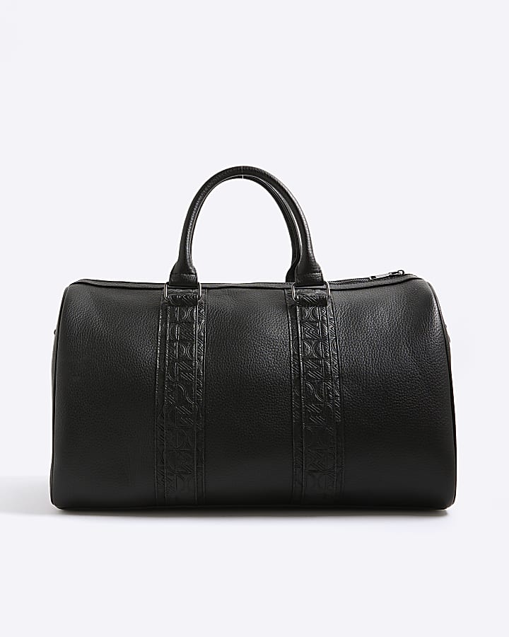 Black Monogram Trim Holdall Bag