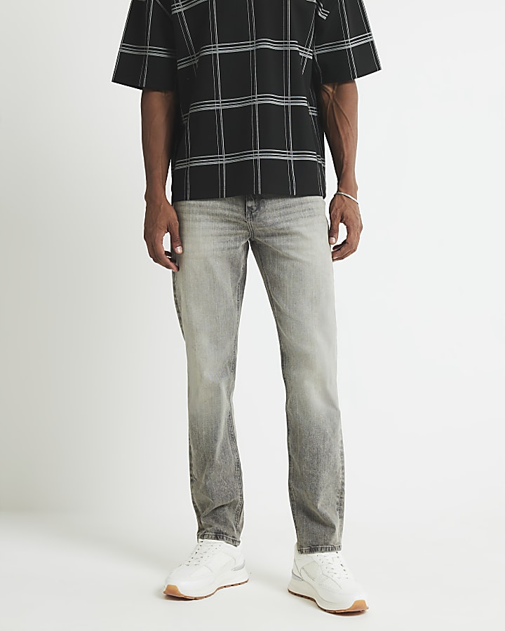 Grey Slim Fit Jeans