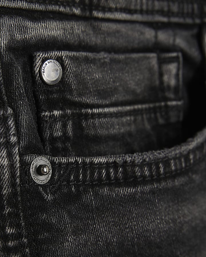 Black Skinny Fit Stretch Jeans