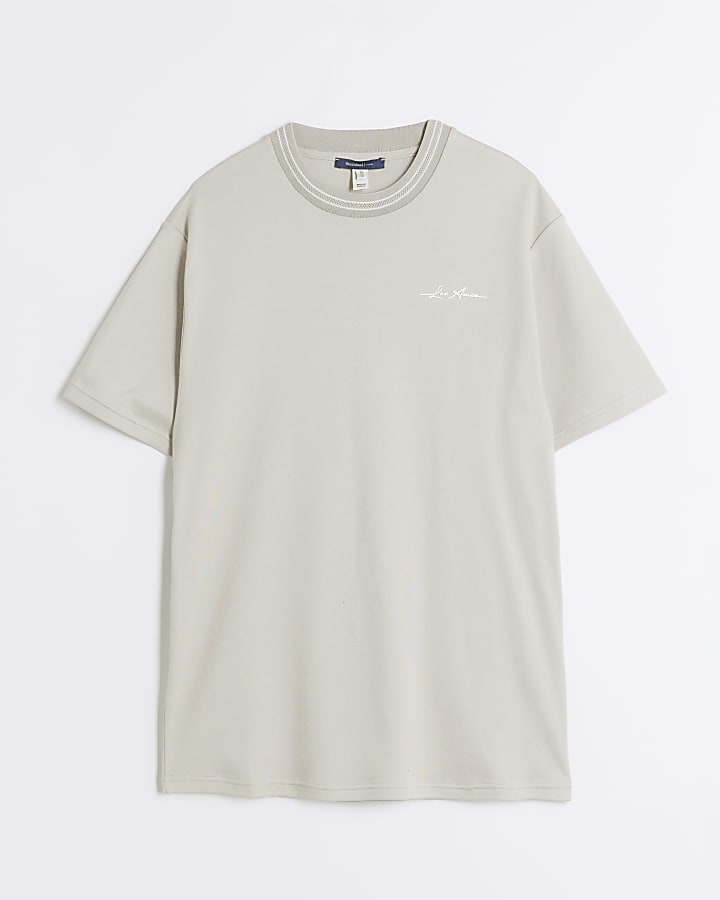 Stone Slim Fit Les Amis T-Shirt