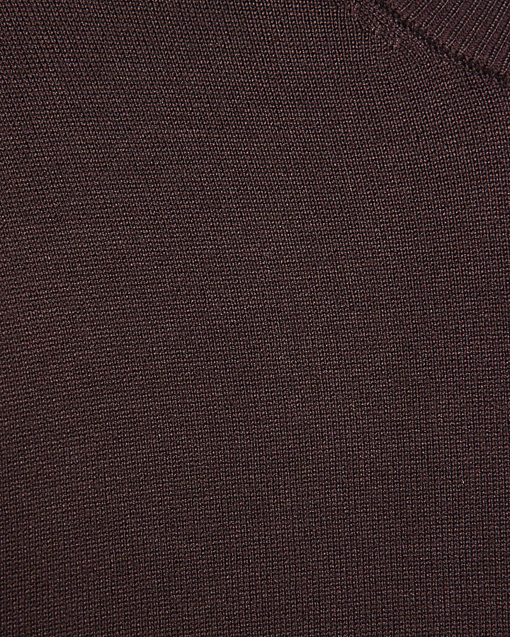 Red Slim Fit Jumper