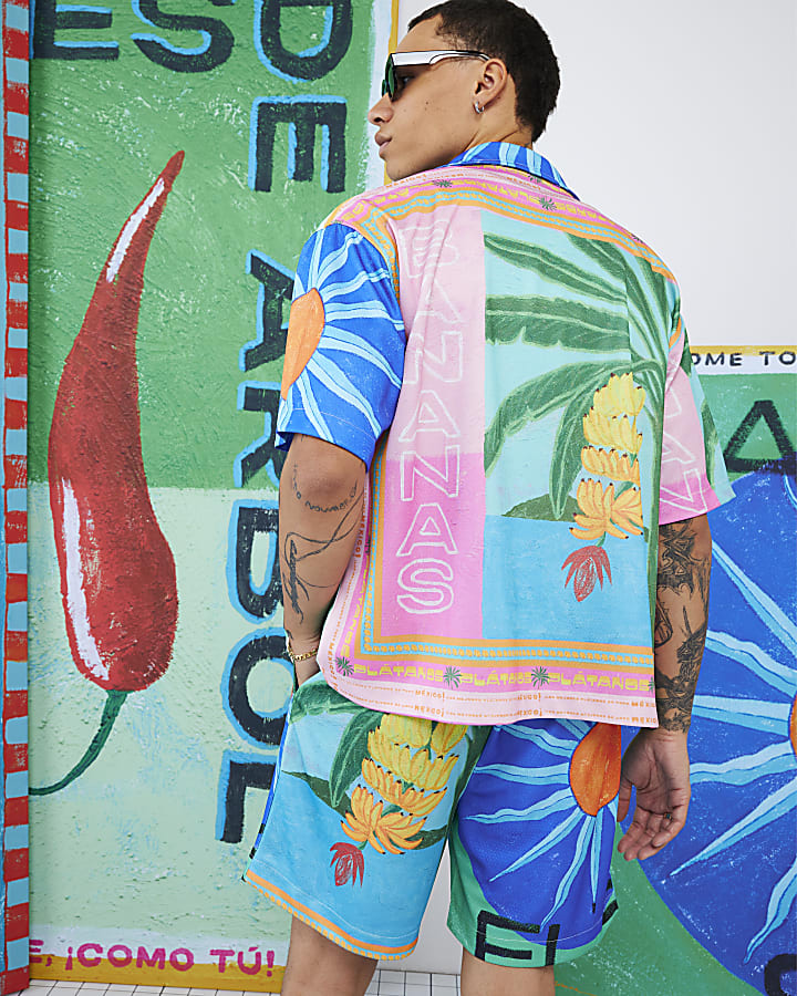 Multi Colour Atlas Mesh Shorts