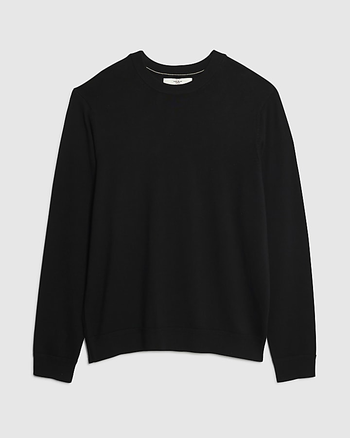 Grey Slim Fit Jumper