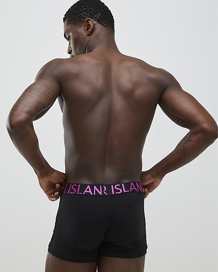 Black Pack Of 5 Trunks