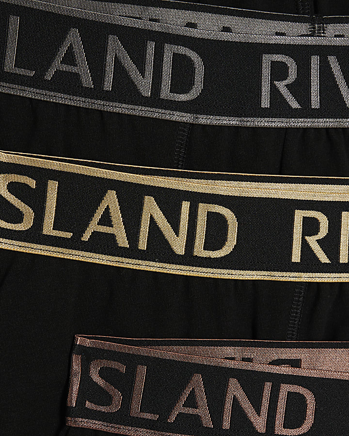 Black Metallic RI Pack Of 5 Trunks