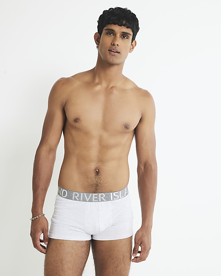 Grey Metallic Mix Pack Of 5 Trunks