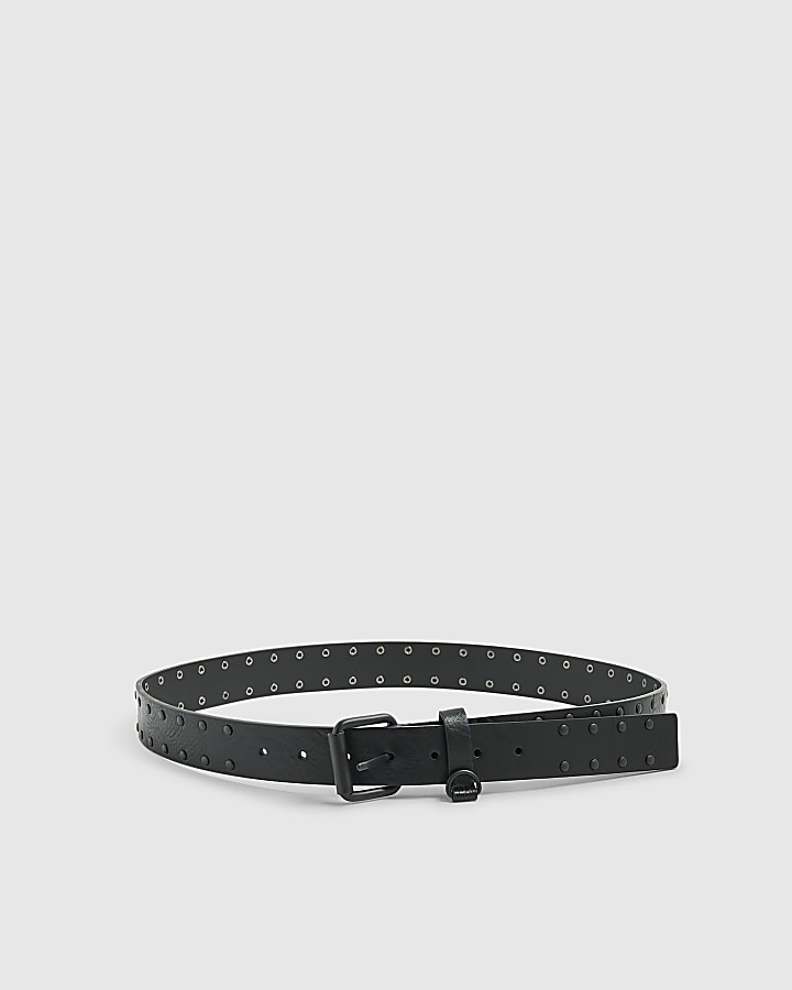 Black Studded Belt
