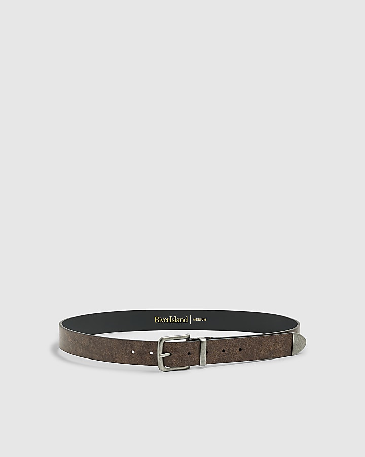Brown Battered Belt