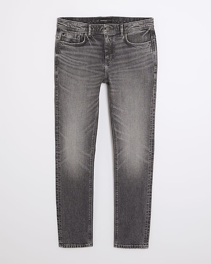 Grey Skinny Fit Jeans