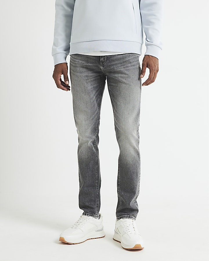 Grey Skinny Fit Jeans
