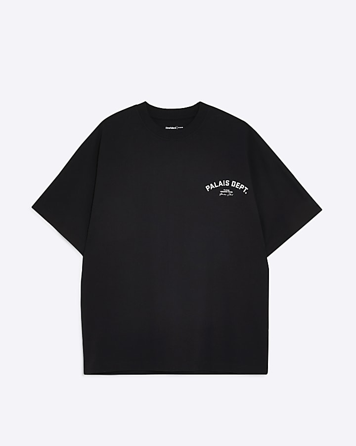 Black Short Sleeve Palais Dept T-Shirt