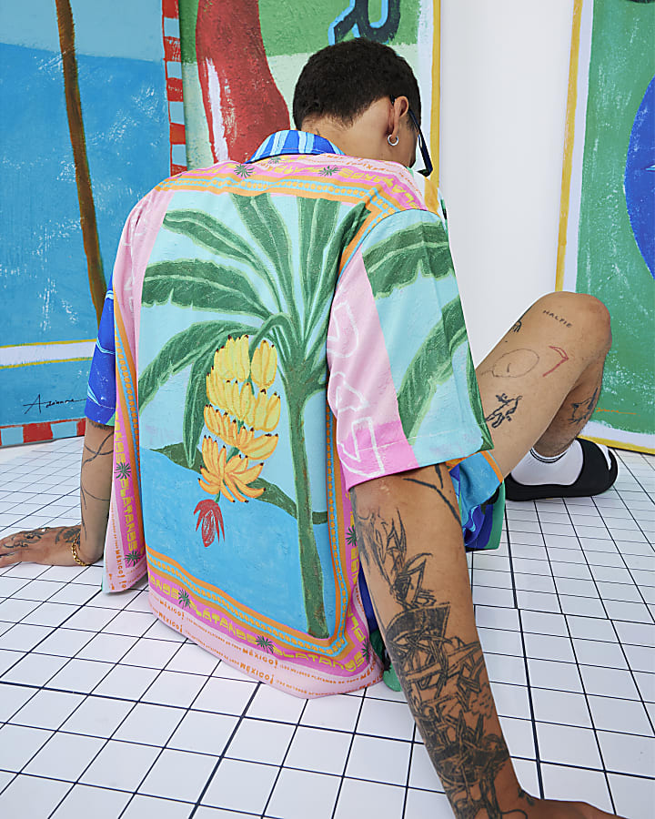 Multi Colour Atlas Mesh Shirt