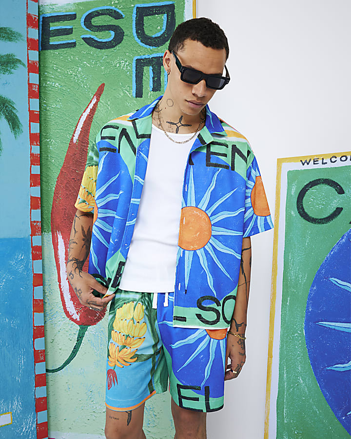 Multi Colour Atlas Mesh Shirt