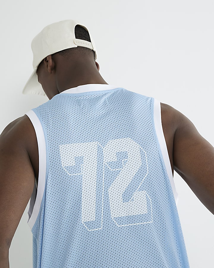 Blue Lago Gardis Mesh Sleeveless Tank Top