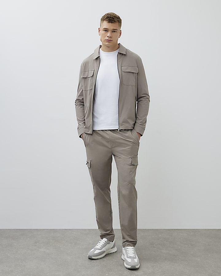 Stone Muscle Fit Shacket