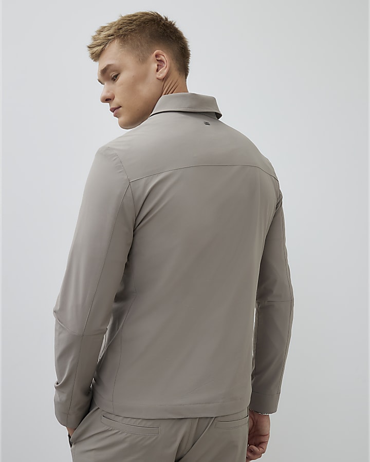 Stone Muscle Fit Shacket
