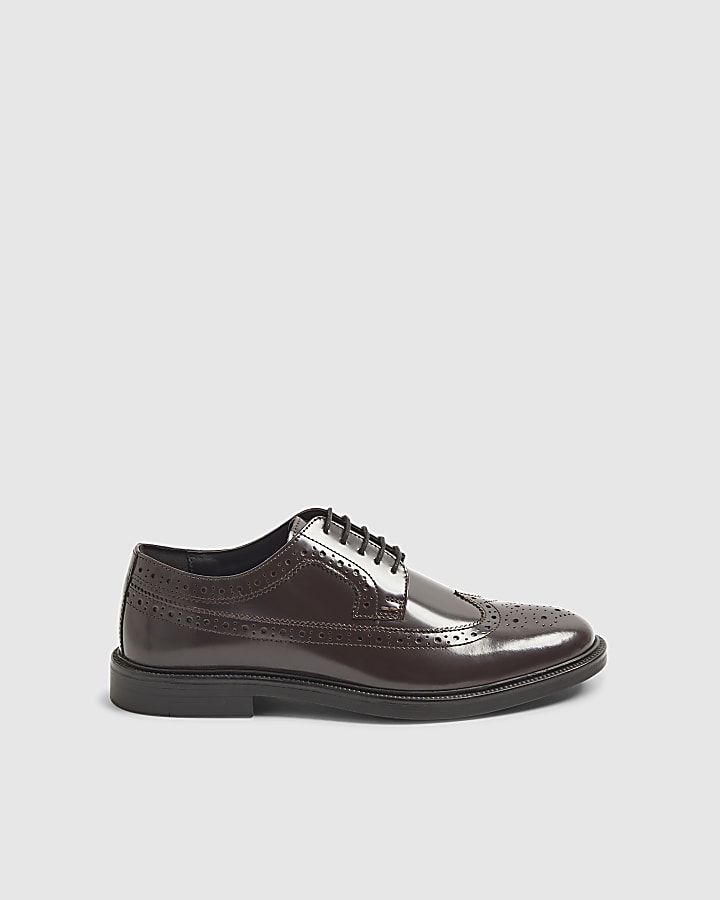 Red Brogue Shoes