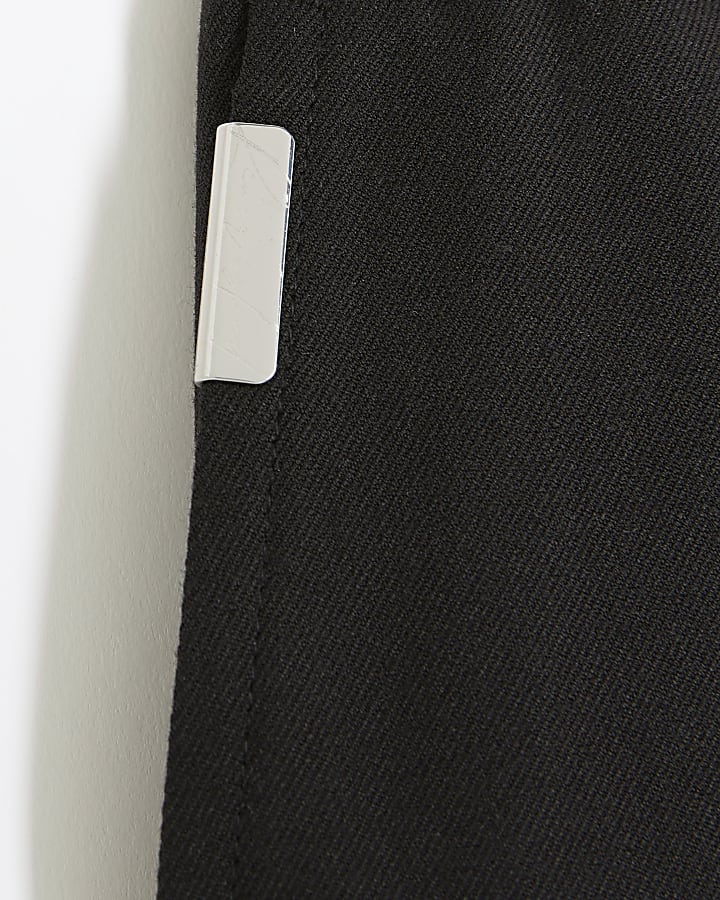 Black Slim Fit Laddie Joggers