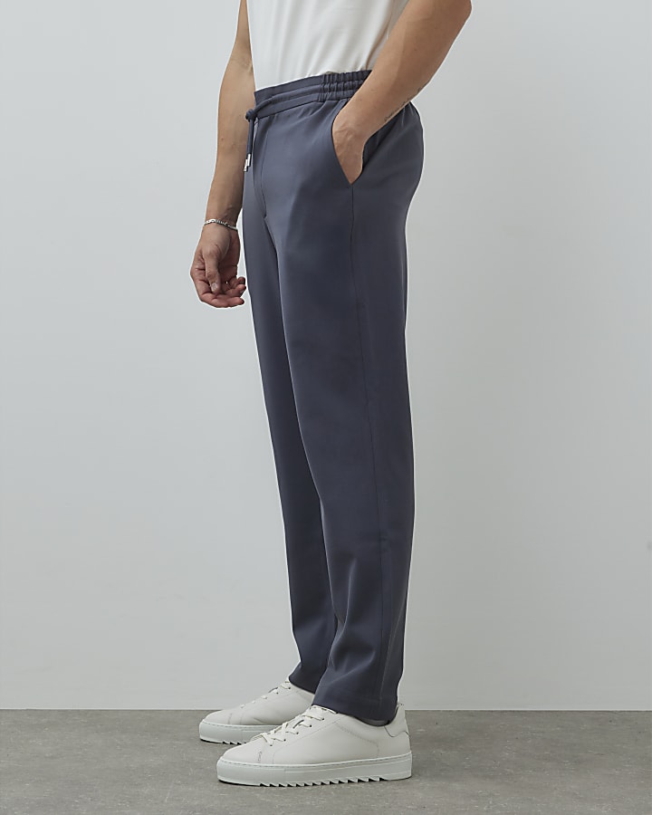 Blue Slim Fit Joggers