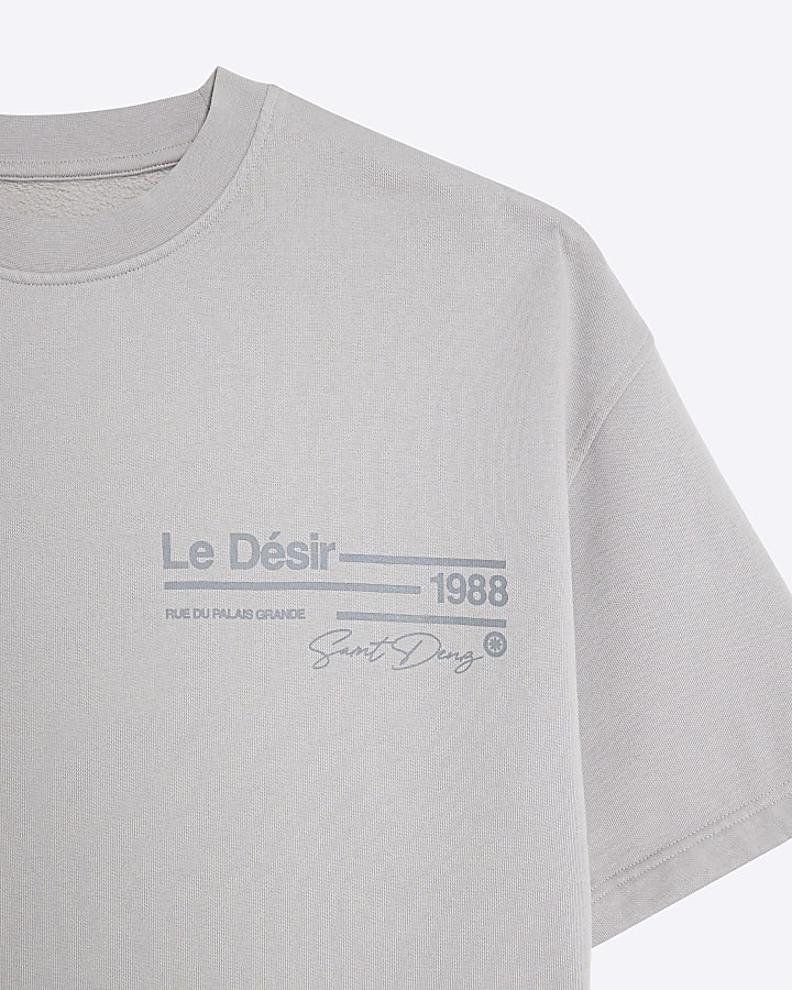 Grey Washed Le Desir T-Shirt
