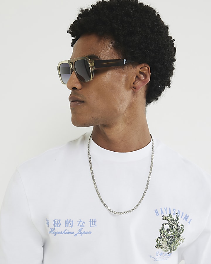 White Regular Fit Hayashima T-Shirt