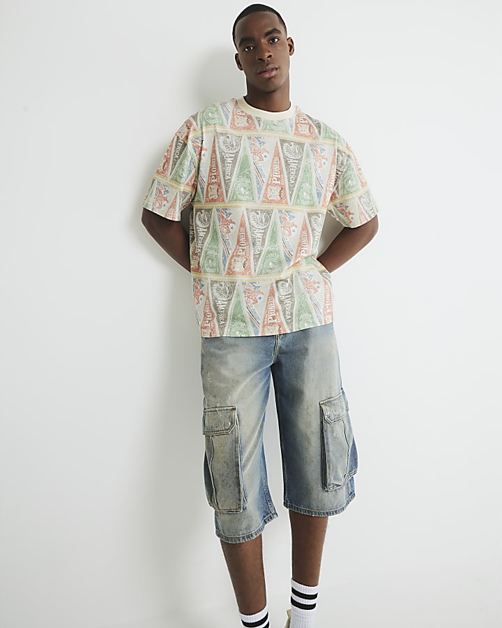 Multi Colour Fairfax Flag T-Shirt