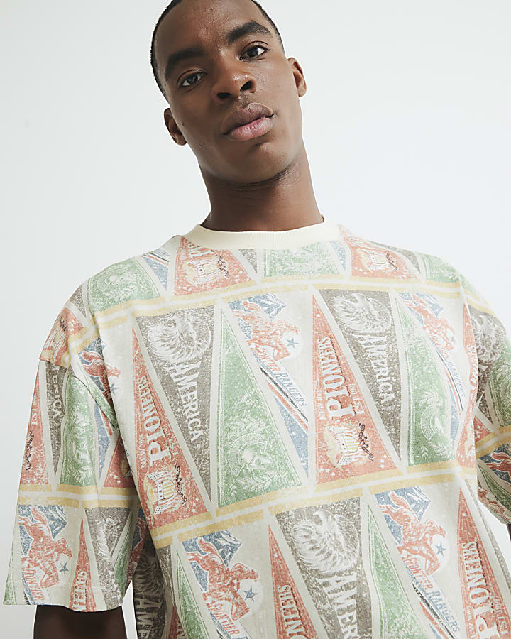 Multi Colour Fairfax Flag T-Shirt