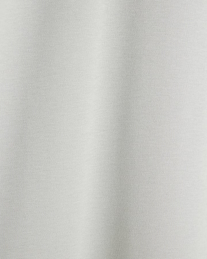 Grey Slim Fit Short Sleeve T-Shirt