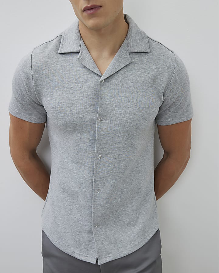Stone Muscle Fit Shirt