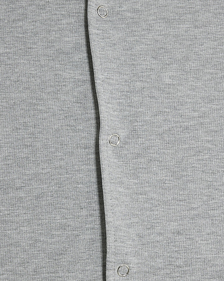 Grey Muscle Fit Shirt