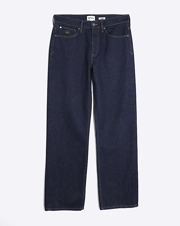 Blue Loose Fit Jeans