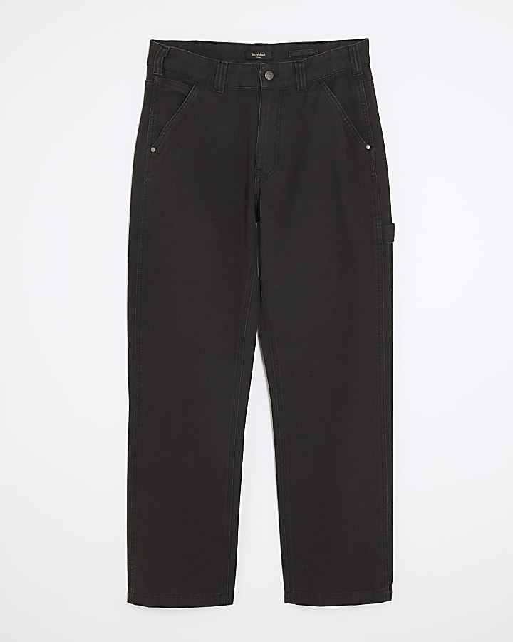 Black Loose Fit Trousers