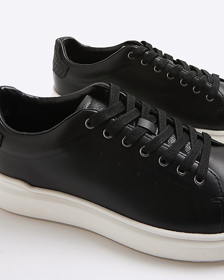 Black Monogram Trainers