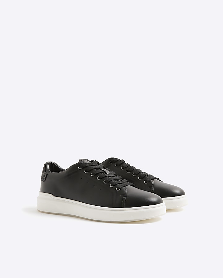 Black Monogram Trainers
