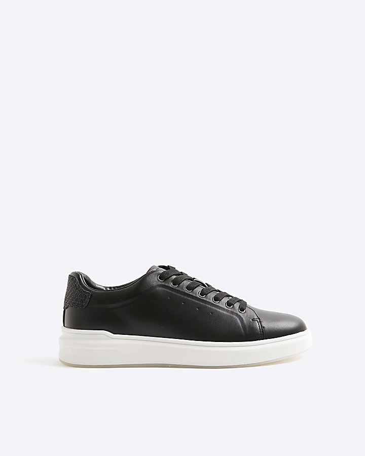 Black Monogram Trainers