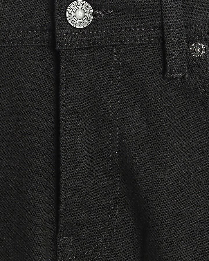 Black skinny fit jeans