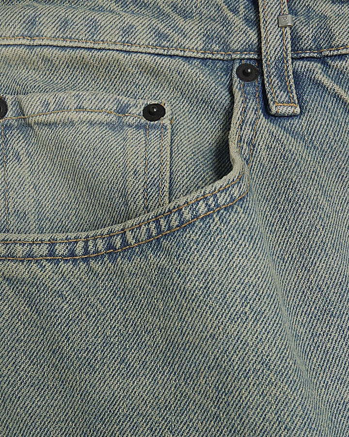 Blue Baggy Fit Jeans