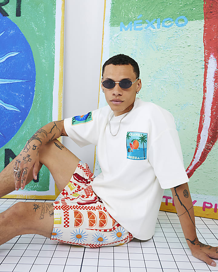 Red Atlas Chilli Swim Shorts