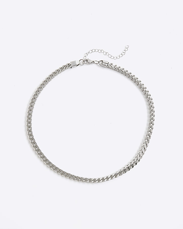 Silver Chunky Chain Necklace