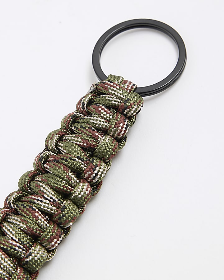 Green Large Clip Keyring