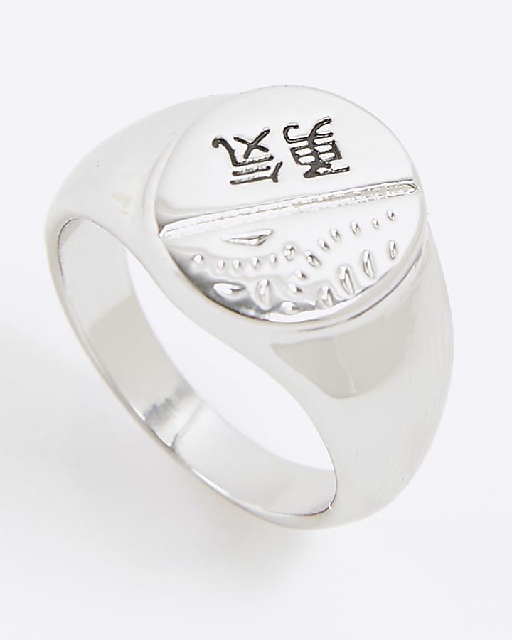 Silver Japanese Signet Ring
