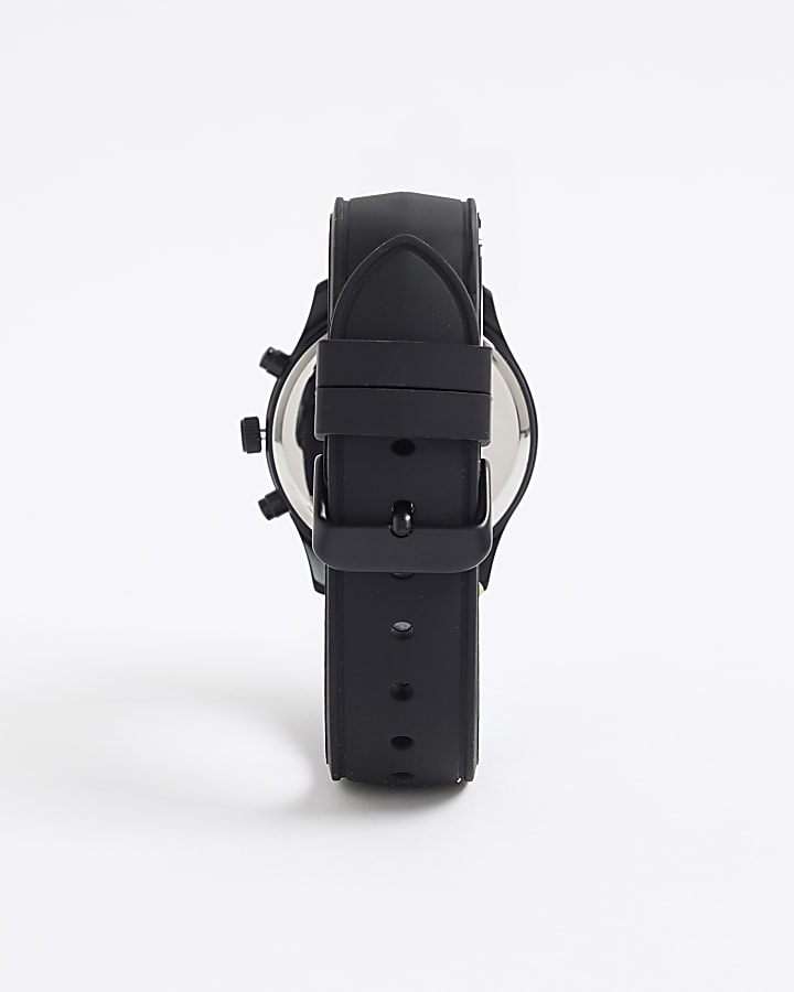 Black Strap Watch