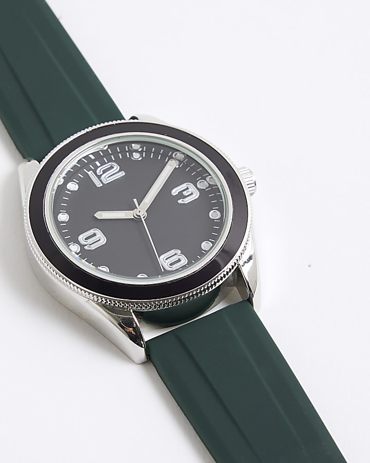 Green Strap Watch