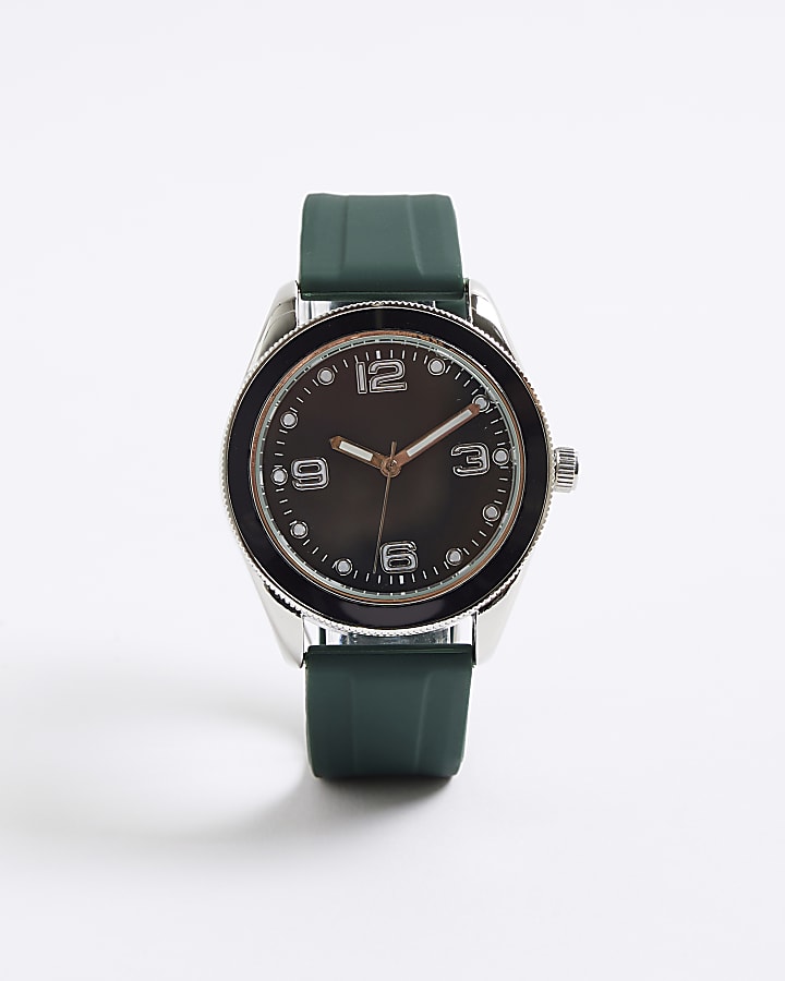 Green Strap Watch