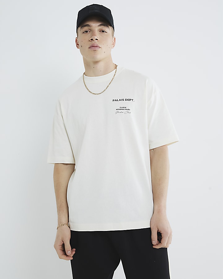 White Short Sleeve Palais Dept T-Shirt